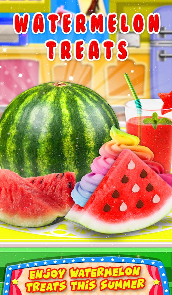 Diy Watermelon Treats Game Ice Cream Juice Chef For Android - roblox watermelon verification