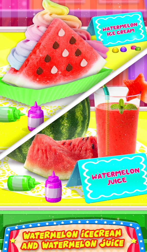 Diy Watermelon Treats Game Ice Cream Juice Chef For Android - roblox watermelon verification