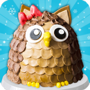 Unicorn Rainbow Owl Cake! Late APK