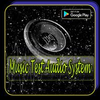 Music Test Bass Audio System Plakat