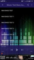 Music Test Bass Audio System captura de pantalla 2