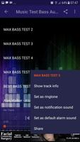 Music Test Bass Audio System captura de pantalla 3
