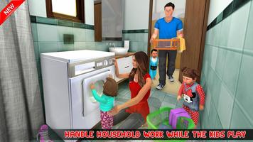 Mother Simulator Triplet Baby اسکرین شاٹ 2