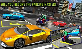 برنامه‌نما Motor Bike Parking Games Adventure Bike Games 2018 عکس از صفحه