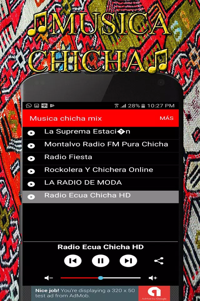 Descarga de APK de Musica chicha mix para Android