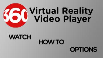 360 VR Video Player Plakat