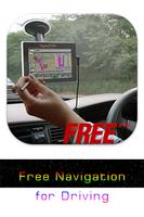 Free Navigation for Driving پوسٹر