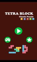 Tetra Block Classic Puzzle Affiche