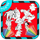 coloriage des bandes dessinées APK