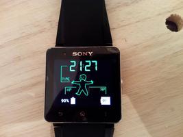 Pip-Boy-ish Watchface Sony SW2 โปสเตอร์