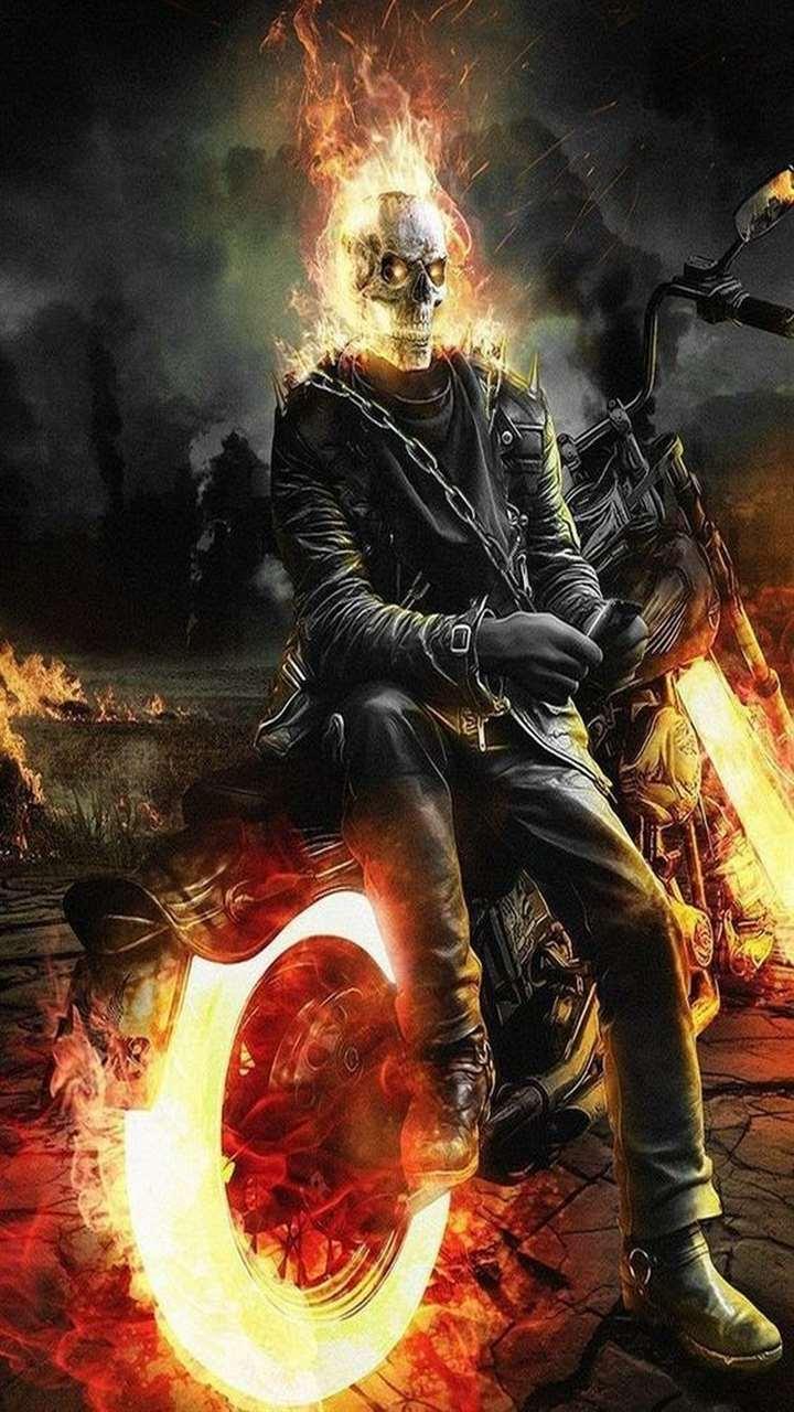 Ghost Rider HD Wallpaper Lock Screen for Android - APK Download