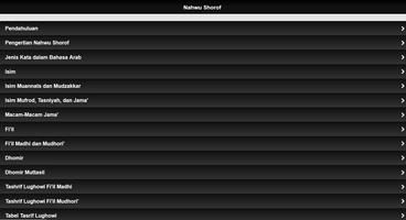 Nahwu Shorof capture d'écran 2