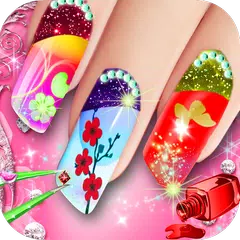 Descargar APK de Princess Nail Salon game: Fashion Nail Art Designs