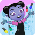 ⭐Nail design with Vampirina icon
