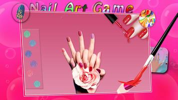 Princess Nail Art Game تصوير الشاشة 1