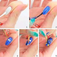 Nail Art Tutorial پوسٹر