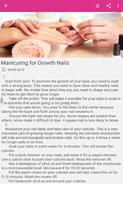 Nails Growth Tips capture d'écran 2