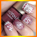 50+ Cute Moyou Nail Art Ideas icône