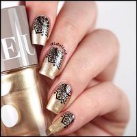 50+ Cute Moyou Nail Art Ideas screenshot 2