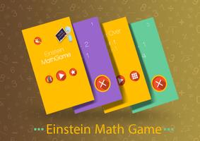 Einstein Math Game Affiche