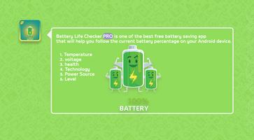 Battery Life Checker PRO Affiche