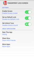 Ecran sumilateur Finger Lock capture d'écran 2