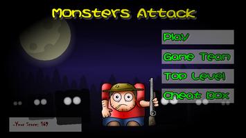 Monsters Attack Cartaz