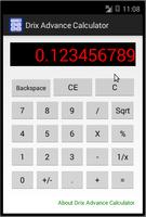Drix Advance Calculator capture d'écran 1