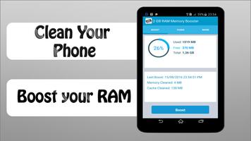 < 2 GB RAM Memory Booster capture d'écran 3