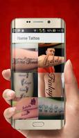 Poster Nome Tattos design