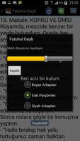 برنامه‌نما FUTUHUL GAYB A.GEYLANİ عکس از صفحه