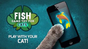 猫的鱼比赛玩具 海报