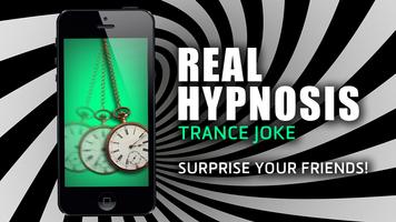 Real hypnosis trance joke poster