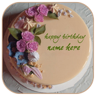 Write On Birthday Cake - Name  아이콘