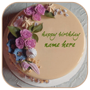 Write On Birthday Cake - Name  APK