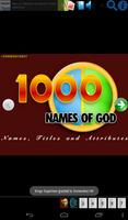 1000 NAMES OF GOD poster