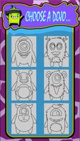 Dojos Coloring Book: Dojo Class Coloring Page free পোস্টার