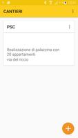 App Sicurezza Cantieri Affiche