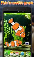 Fish in mobile touch Prank اسکرین شاٹ 2