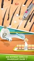 2 Schermata Hair Transplant Surgery : Doctor Simulator Game