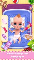 Sweet Newborn Baby Girl: Daycare & Babysitting Fun imagem de tela 2