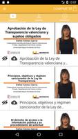 Nanocurso Ley de Transparencia Valenciana الملصق