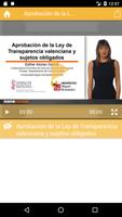 Nanocurso Ley de Transparencia Valenciana تصوير الشاشة 1