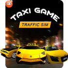 Taxi Game traffic sim : Taxi games 2018 icône