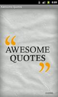 Awesome Quotes 포스터