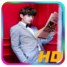 V BTS Wallpaper أيقونة