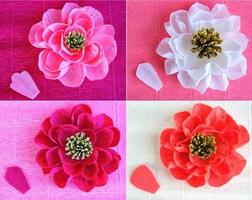 DIY paper flowers ภาพหน้าจอ 1