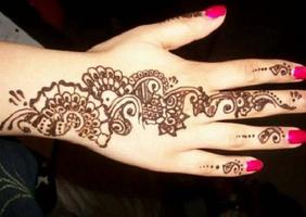The latest henna designs Affiche