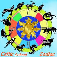 Celtic животных зодиака постер