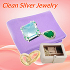 How to clean silver jewelry icône